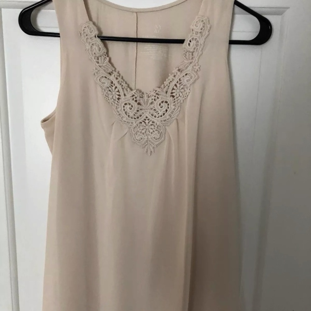 New York and company lace tank